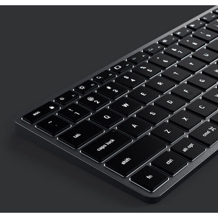 Satechi Slim X2 Teclado Bluetooth Retroiluminado con Teclado Numérico y Batería Recargable
