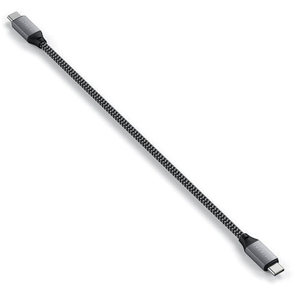 Satechi Cable USB Tipo C macho a macho 0.8 pies 480 Mb/s trenzado