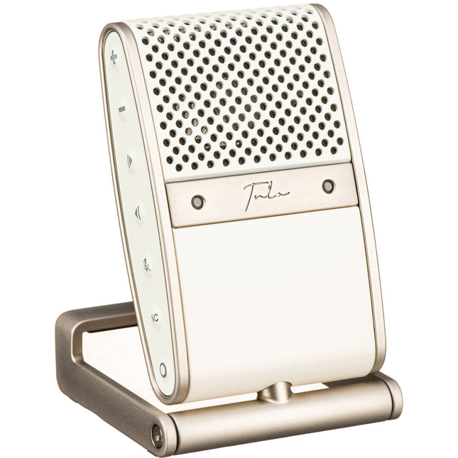 Tula Microphones The Tula Mic Cream Micrófono USB para Podcast con Reducción de Ruido y Soporte Integrado