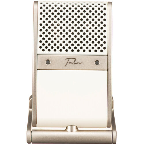Tula Microphones The Tula Mic Cream Micrófono USB para Podcast con Reducción de Ruido y Soporte Integrado