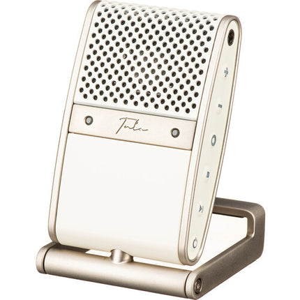 Tula Microphones The Tula Mic Cream Micrófono USB para Podcast con Reducción de Ruido y Soporte Integrado