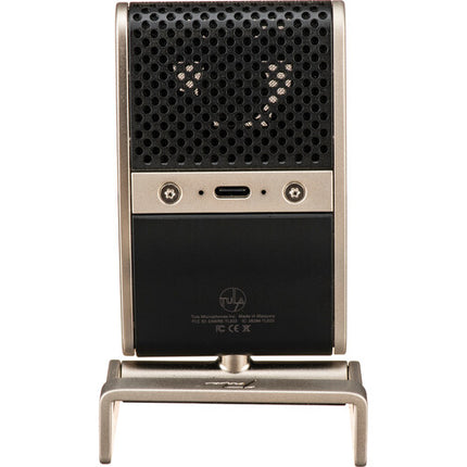 Tula Microphones The Tula Mic Negro Micrófono USB Cardioide Omnidireccional 16-Bit 48 kHz con Soporte y Cable USB-C