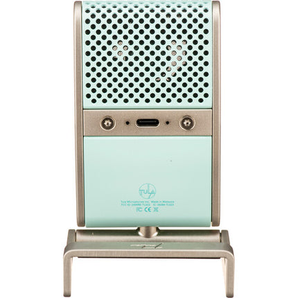 Tula Microphones The Tula Mic Seafoam Micrófono USB con Control Integrado y Stand