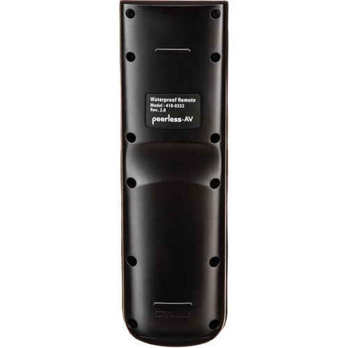 Peerless-AV Mando a Distancia Exterior IP67 Aprendizaje 35-60 kHz baterías AAA incluidos