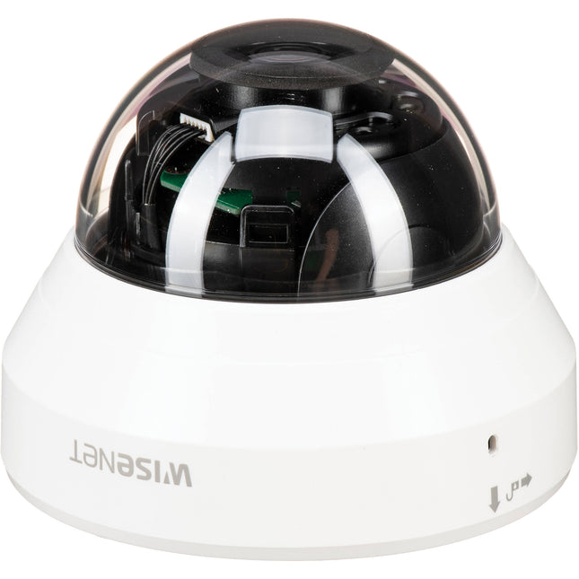Hanwha Vision LND-6022R Cámara Domo IP Interior 2MP 1080p 4mm 65ft Visión Nocturna