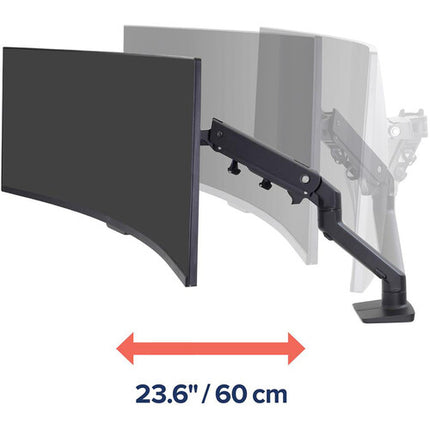 Ergotron HX Soporte de Escritorio para Monitor Hasta 42 lb Ajuste de Altura 11.5"