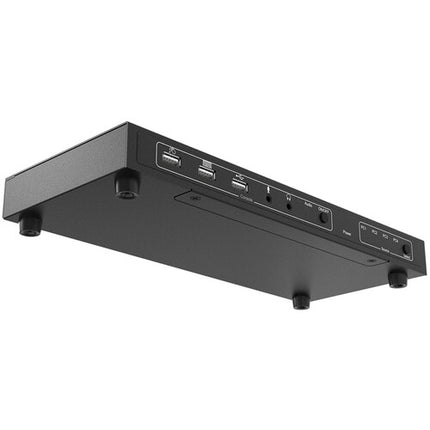 BZBGEAR 4-Port HDMI KVM Switch con Soporte 4K UHD y Audio DTS HD