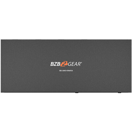 BZBGEAR 4-Port HDMI KVM Switch con Soporte 4K UHD y Audio DTS HD