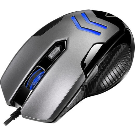 Adesso iMouse X1 Ratón Gamer Óptico 6 Botones USB 500 Hz Silver