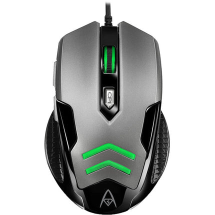Adesso iMouse X1 Ratón Gamer Óptico 6 Botones USB 500 Hz Silver