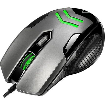 Adesso iMouse X1 Ratón Gamer Óptico 6 Botones USB 500 Hz Silver