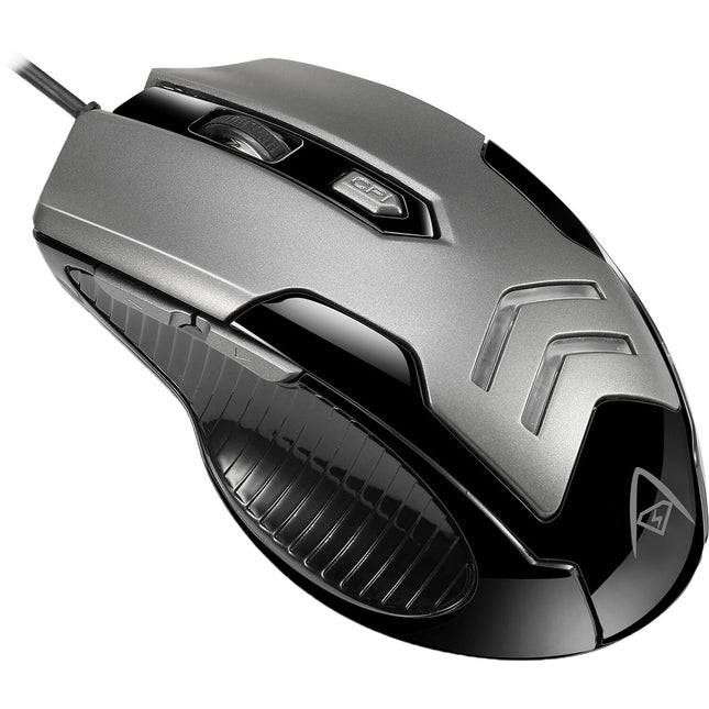 Adesso iMouse X1 Ratón Gamer Óptico 6 Botones USB 500 Hz Silver