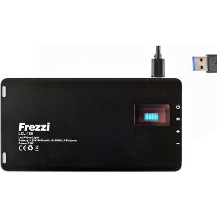 Frezzi luz LED variable portátil 3200-5600K batería integrada 1.5h autonomía