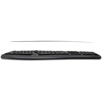 Adesso Trueform Teclado Ergónomico Inalámbrico 2.4 GHz y Ratón Óptico Negro