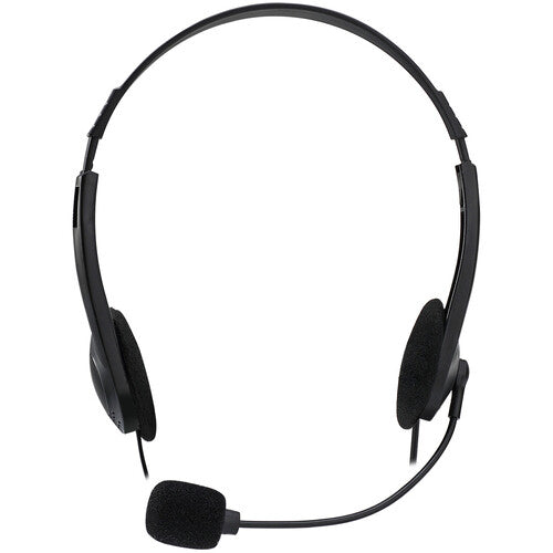 Adesso Xtream H4 Auriculares Estéreo Negro Drivers 40mm Micrófono Ajustable