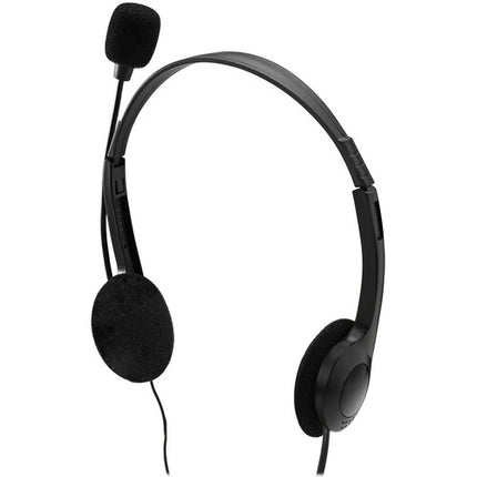Adesso Xtream H4 Auriculares Estéreo Negro Drivers 40mm Micrófono Ajustable