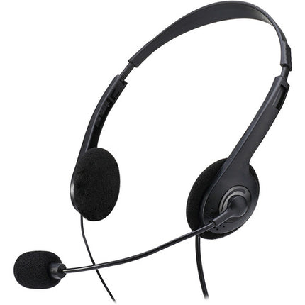 Adesso Xtream H4 Auriculares Estéreo Negro Drivers 40mm Micrófono Ajustable