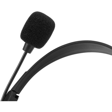 Adesso Xtream H4 Auriculares Estéreo Negro Drivers 40mm Micrófono Ajustable