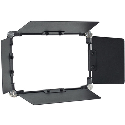 Nanlite Barndoors para Luz LED RGBWW MixPad II 11C Metal 4 Lamas