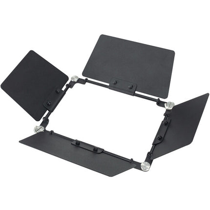 Nanlite Barndoors para Luz LED RGBWW MixPad II 11C Metal 4 Lamas