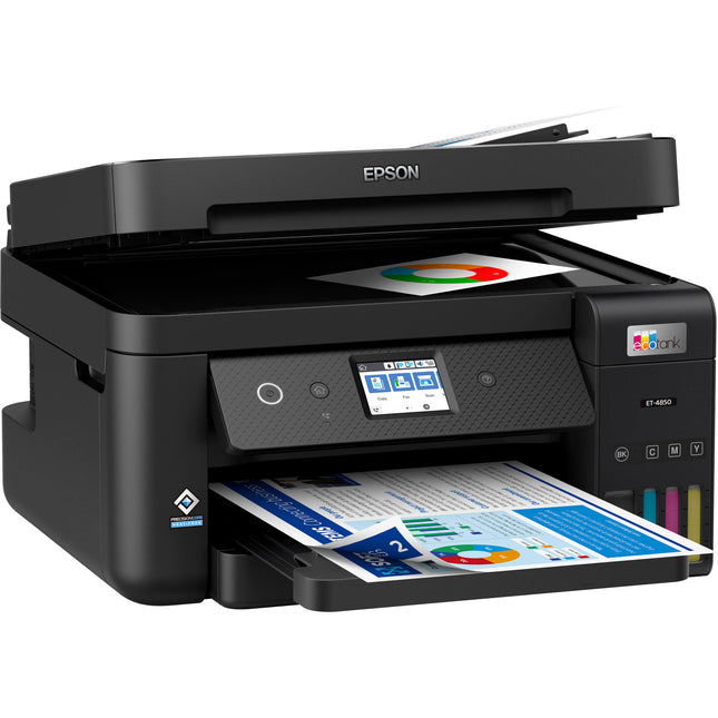 Epson EcoTank ET-4850 Impresora Multifuncional Supertanque 4800x1200dpi 250 Hojas Negra