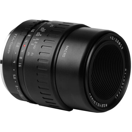 TTArtisan 40mm f/2.8 Objetivo Macro Z-Mount para Nikon Z Manual enfoque 11 Láminas