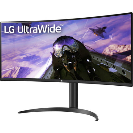 LG 34BP65C-B Monitor Curvo VA 34" 3440x1440 160 Hz FreeSync Bundle cables incluidos