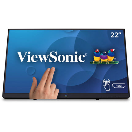 ViewSonic TD2230 Monitor táctil IPS 22" Full HD 10 puntos con cables incluidos