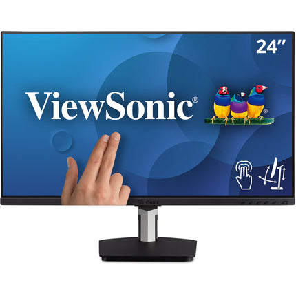 ViewSonic TD2455 Monitor táctil IPS 23.8" Full HD 60 Hz con cables y lápiz