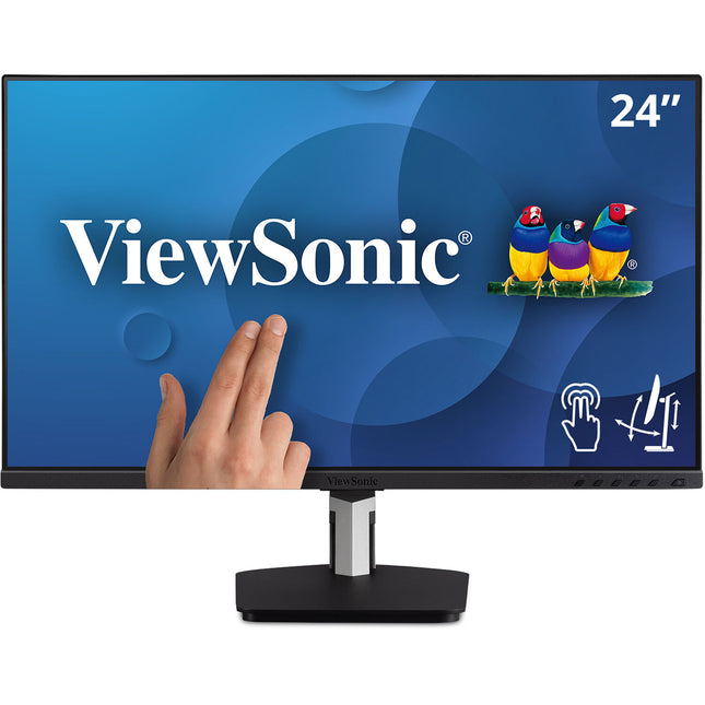 ViewSonic TD2455 Monitor táctil IPS 23.8" Full HD 60 Hz con cables y lápiz