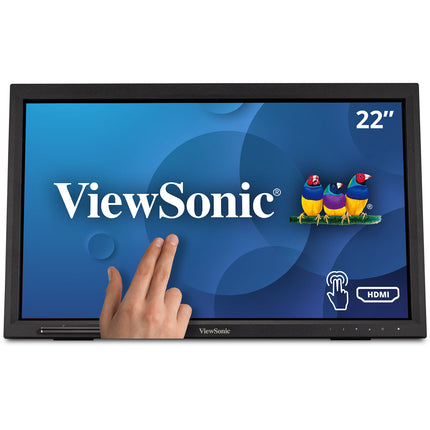 ViewSonic TD2223 Monitor táctil IR 22 pulgadas Full HD 10 puntos multipunto