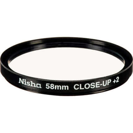 Nisha Set de Lentes de Aproximación 58mm +1 +2 +4 Macro Filtro Macro 2 a 6 pulgadas