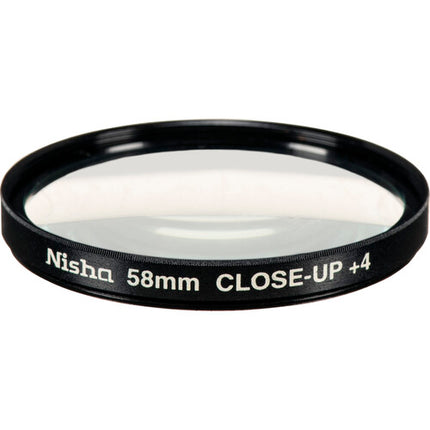Nisha 58mm Lentes de Aproximación Set 3 Dioptrías +1 +2 +4