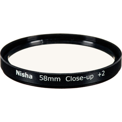 Nisha 58mm Lentes de Aproximación Set 3 Dioptrías +1 +2 +4