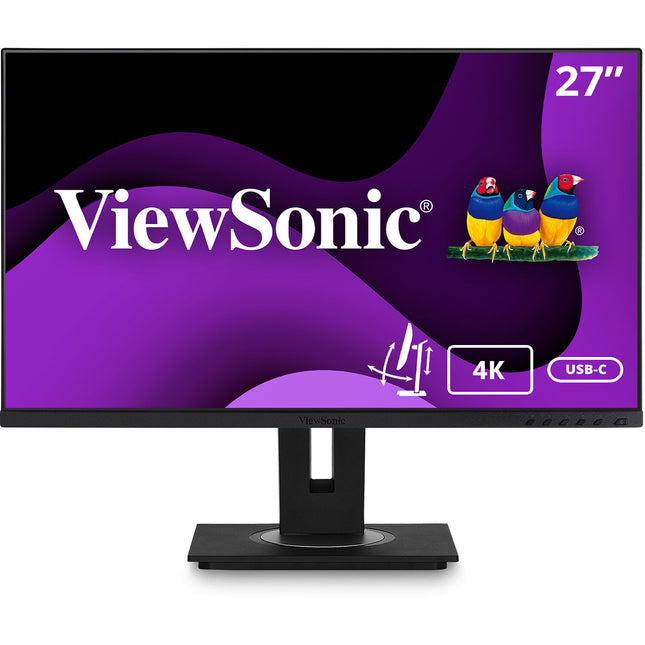 ViewSonic VG2756-4K Monitor IPS 27 4K USB Type-C Docking 350 cd/m²