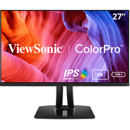 ViewSonic VP2756-4K Monitor IPS 27 pulgadas 4K 3840x2160 HDMI USB-C Cable incluido