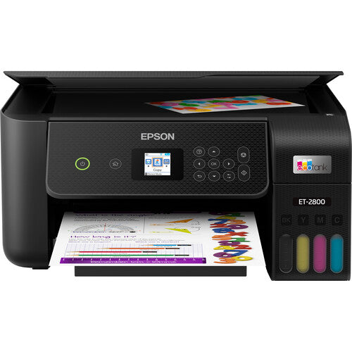 Epson EcoTank ET-2800 Impresora Multifuncional Color sin Tinta Velocidad 10 ppm Resolución 5760x1440 dpi