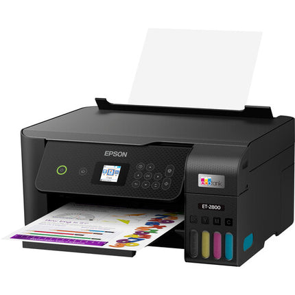Epson EcoTank ET-2800 Impresora Multifuncional Color sin Tinta Velocidad 10 ppm Resolución 5760x1440 dpi