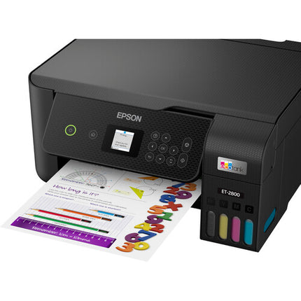 Epson EcoTank ET-2800 Impresora Multifunción a Color con Wi-Fi y T522 Multi-Color
