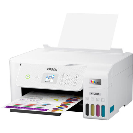Epson EcoTank ET-2800 Impresora Multifuncional Color Supertanque 10 ppm 5760 x 1440 dpi con Botella de Tinta Negra T522