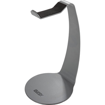 Soporte de Auray HPDS-S para Auriculares Sobremesa Acero Plata