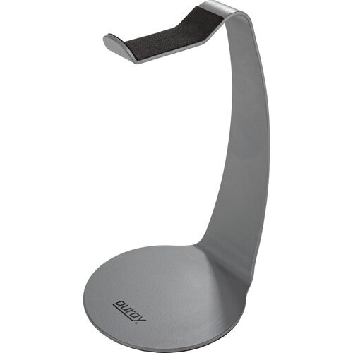 Soporte de Auray HPDS-S para Auriculares Sobremesa Acero Plata