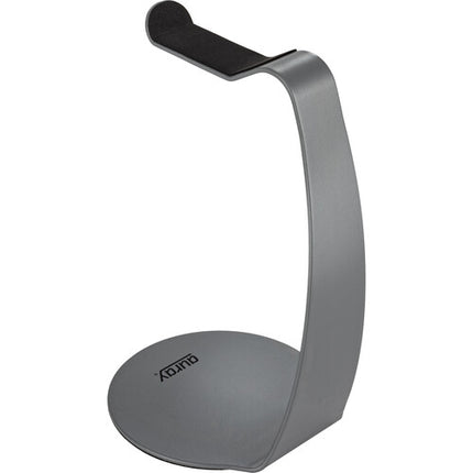 Soporte de Auray HPDS-S para Auriculares Sobremesa Acero Plata
