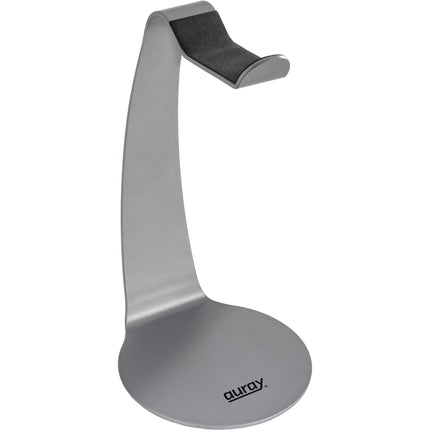 Soporte de Auray HPDS-S para Auriculares Sobremesa Acero Plata