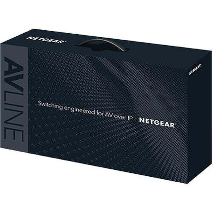 Netgear AV Line M4250 GSM4212UX Switch AV Gestionado 8 Puertos PoE++ 720W 2 SFP+