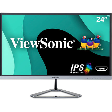 ViewSonic VX2476-smhd Monitor IPS 24" Full HD 1920x1080 4 ms Response
