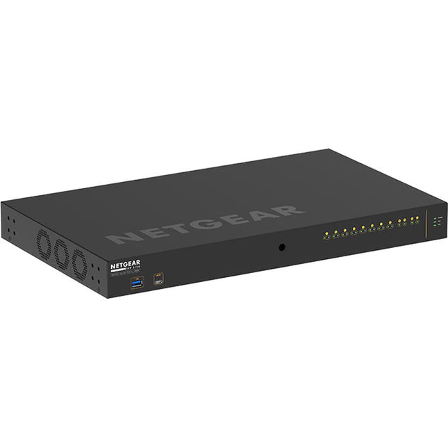 Netgear AV Line M4250 GSM4212UX Switch AV Gestionado 8 Puertos PoE++ 720W 2 SFP+