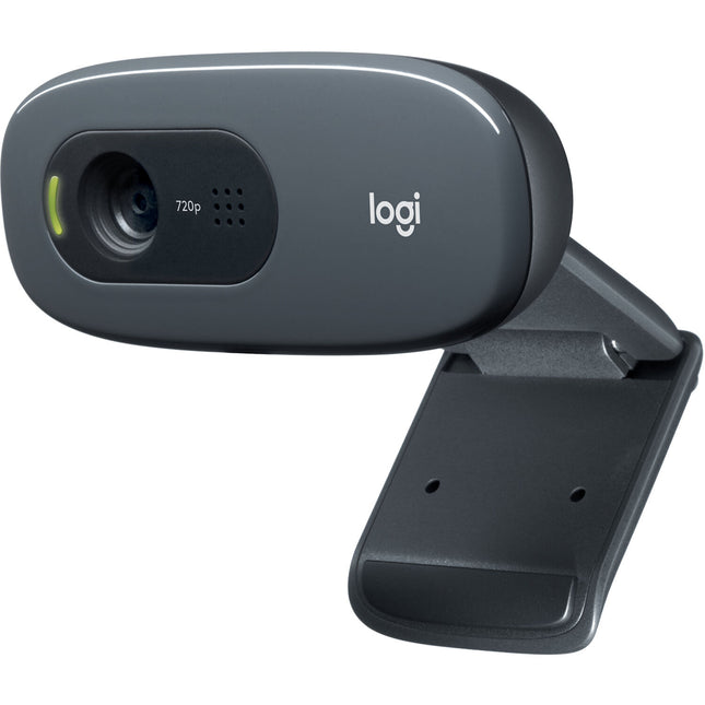Logitech C270 Webcam HD 720p 30fps con Micrófono Integrado y Cable 1.52 m