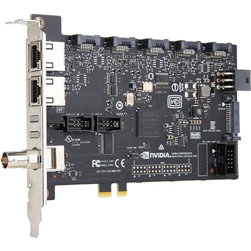 NVIDIA Quadro SYNC II Kit de Tarjeta Gráfica con 2 Conectores Frame Lock y Cables de 12 y 24 Pulgadas