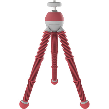JOBY Podzilla Medium Kit trípode de mesa cap. 1 4 y 2 2 lb rojo